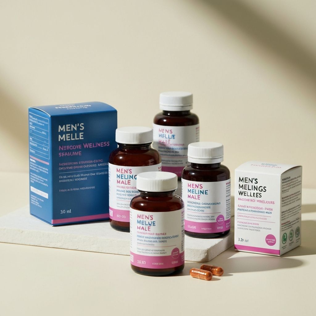 Popular men's wellness supplements
