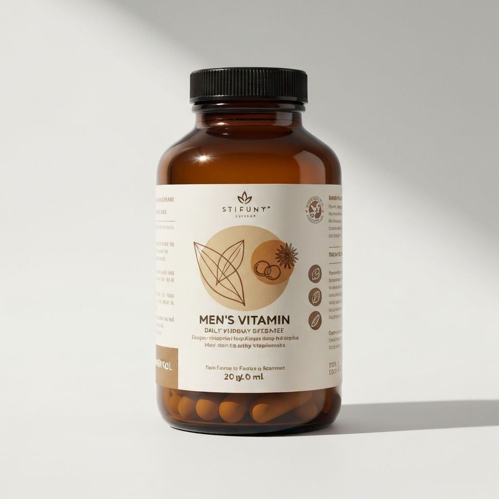 Daily vitality supplement for men