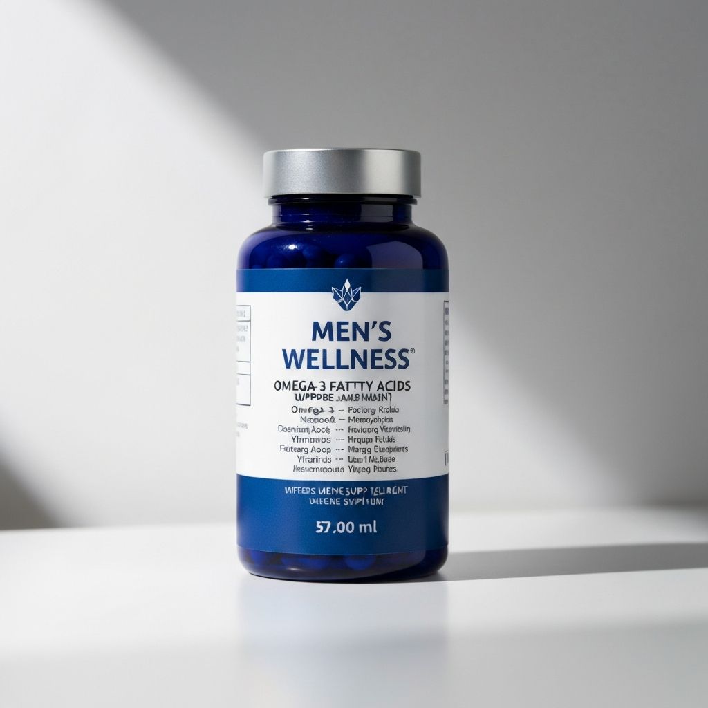 Essential nutrients for men's daily wellness